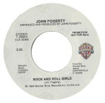 John Fogerty Rock And Roll Girls UK Promo 7 vinyl single (7 inch record / 45) (460002)