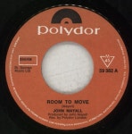 John Mayall Room To Move Belgian 7 vinyl single (7 inch record / 45) (888009)