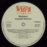 Madness Complete Madness French vinyl LP album (LP record) (896011)
