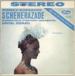 Nikolai Rimsky-Korsakov Scheherazade UK vinyl LP album (LP record) (700128)