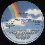 Original Soundtrack Easy Rider UK vinyl LP album (LP record) (413007)