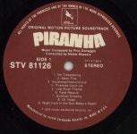 Pino Donaggio Piranha US vinyl LP album (LP record) (836003)
