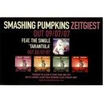 Smashing Pumpkins Zeitgiest UK Promo handbill (422801)