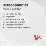 Stereophonics Have A Nice Day UK Promo CD-R acetate (304011)