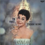 Teddi King To You From Teddi King Japanese vinyl LP album (LP record) (700236)