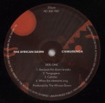 The African Dawn Chimurenga UK vinyl LP album (LP record) (890020)
