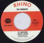 The Monkees St. Matthew US Promo 7 vinyl single (7 inch record / 45) (833010)