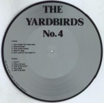 The Yardbirds No. 4 Swiss picture disc LP (vinyl picture disc album) (702012)