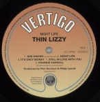 Thin Lizzy Nightlife - 180 Gram Vinyl UK vinyl LP album (LP record) (873008)