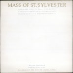 Various-Religious Mass of St. Sylvester UK vinyl LP album (LP record) (540010)