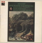 Wolfgang Amadeus Mozart Eine Kleine Nachtmusik UK vinyl LP album (LP record) (700359)