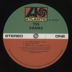 Yes Drama - Shrink/Stickers UK vinyl LP album (LP record) (899002)