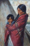 Motherhood Painting by Harvie Brown Motherhood by Harvie Brown
