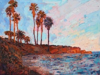 La Jolla Cove Painting by Erin Hanson La Jolla Cove by Erin Hanson
