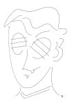 4-141 Drawing by Thirtythree The Artist - Fine Art America 4-141 by Thirtythree The Artist