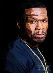 50 Cent7 Painting by Gary Ian - Fine Art America 50 Cent7 by Gary Ian