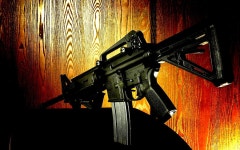 M-4 Rifle Photograph by VRL Arts - Fine Art America M-4 Rifle by VRL Arts