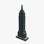 엠파이어 스테이트 빌딩 V2 무료 3D 모델 - .obj .stl - Free3D