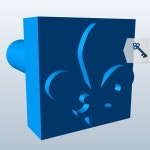 플루 데리스 v1 무료 3D 모델 - .obj .stl - Free3D