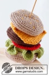 Frank n Fries / DROPS Children 24-48 - Free crochet patterns by DROPS Design