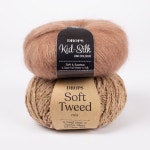 DROPS Kid-Silk + DROPS Soft Tweed / Yarn combinations ~ DROPS Design
