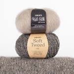 DROPS Kid-Silk + DROPS Soft Tweed / Yarn combinations ~ DROPS Design