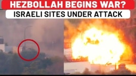 War Begins? Israel Army Sites Under Attack By Dozens Of Katyusha Rockets: Hezbollah Revenge | Hindustan Times War Begins?... 
