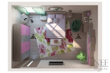 Юлия Паршихина 의 Спальня 1000 и 1 ночь | homify
