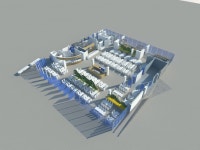 경기도 따복 기숙사 주방 설계 및 스케치업 투시도 작업 + V Ray Rendering by 삼원금속공업(주) | homify