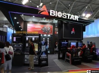 [컴퓨텍스 2017] 3D TLC SSD와 마이닝 메인보드로 재무장한 바이오스타 | 케이벤치 취재