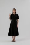  Shirring Onepiece_Black