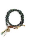 EN GEMSTONE BRACELET (green)_WILD BRICKS - 코오롱몰 EN GEMSTONE BRACELET (green)
