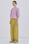 [22SS] Tuck Wide Trousers_Olive_WNDERKAMMER [22SS] Tuck Wide Trousers_Olive
