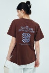 APOCALYPSE CLOVER TSHIRT-BROWN_NCOVER APOCALYPSE CLOVER TSHIRT-BROWN