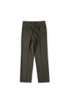  [shirter] CINCH-BACK LOOSE FIT PANTS DARK BROWN