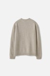                                     [AECA WHITE]CASHMERE WOOL KNIT (Premium BASIC) -BEIGE_AECA WHITE... 