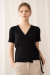                                     A V WRAP SLIM T_BLACK_among                         A V WRAP SLIM T_BLACK