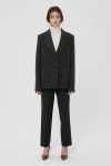                                     [20FW] BLACK WOOL SINGLE-BREASTED BLAZER (JTJJ119-15)_JAIN SONG... 