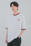 [ALVINCLO] 앨빈클로 플레노 배색 오버핏 반팔티 AST4876 (3 COLOR) 앨빈클로 플레노 배색 오버핏 반팔티 AST4876 (3 COLOR)