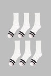                                     [1507] 6PACK 애슬레틱 프론트 보더 삭스 - 화이트_1507                         [1507] 6PACK 애슬레틱 프론트... 