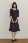 루시 앤 라라(Lucy & LaLa) | [루시르주] Luella Sweetheart Ribbon Dress Luella Sweetheart Ribbon Dress