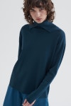 [21FW] HIGH COLLAR SWEATER (PETROL) 214-CC43CQ-213_HARLAN+HOLDEN [21FW] HIGH COLLAR SWEATER (PETROL) 214-CC43CQ-213