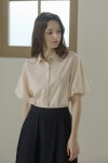 벌룬 소프트 카라블라우스_KELLY DONAHUE 벌룬 소프트 카라블라우스