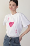 [러브참 하트 에이스 그래픽 티셔츠]Love Charm Ace of hearts... 하트 에이스 그래픽 티셔츠]Love Charm Ace of hearts Graphic T... 
