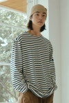 [KAPPY DESIGN] CLASSIC STRIPE T-SHIRT (NAVY)_KAPPY DESIGN [KAPPY DESIGN] CLASSIC STRIPE T-SHIRT (NAVY)