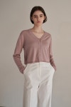 [22SS]Basic bustier set-up cardigan - pink _ADAUL [22SS]Basic bustier set-up cardigan - pink		