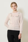 더포인트비씨지 | [23SP] 자수 포인트 니트 탑_L/Beige B3S1K40271_BCBG [23SP] 자수 포인트 니트 탑_L/Beige B3S1K40271