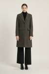 [비씨비지] 헤링본 롱 코트 - CHARCOAL GRAY 헤링본 롱 코트 - CHARCOAL GRAY