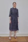 [앤클라인]플리츠 집업 원피스 O3M004_ANNE KLEIN [앤클라인]플리츠 집업 원피스 O3M004