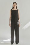 LUN WIDE PANTS - BLACK_cle - 코오롱몰 LUN WIDE PANTS - BLACK
